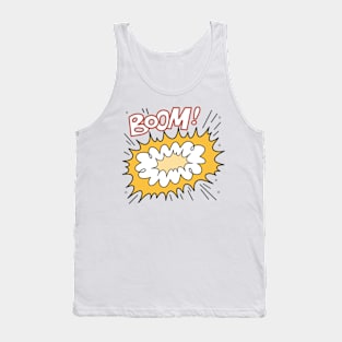 Boom! onomatopoeia, comic sound effect. Tank Top